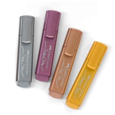 FABER CASTEL EVIDENZIATORI METALLIC VIOLA