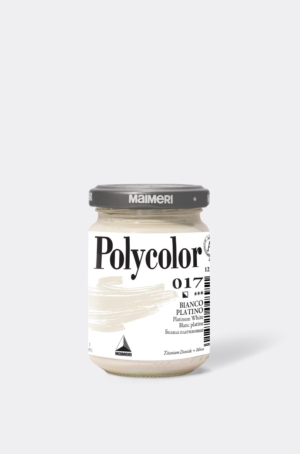 POLYCOLOR 140ML 017 BIANCO PLATINO