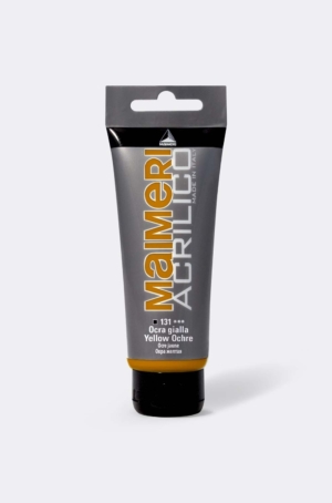 ACRILICO TUBETTO 75ML 131 OCRA GIALLO