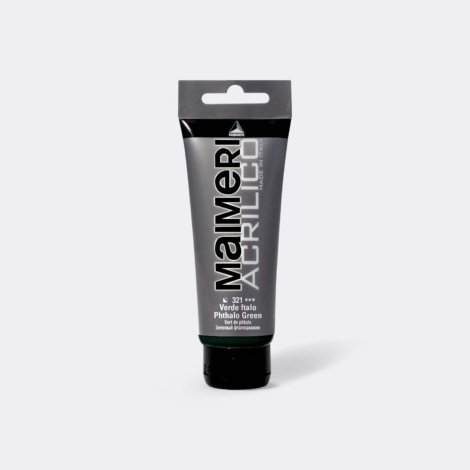 ACRILICO TUBETTO 75ML 321 VERDE FTALO