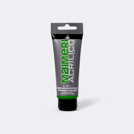 ACRILICO TUBETTO 75ML 339 VERDE PERMANTE CHIARO