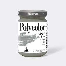 POLYCOLOR 140ML 497  ACCIAIO