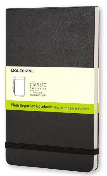 TACCUINO NOTEBOOK REPORTER A - PAGINE BIANCHE - REPORTER - POCKET