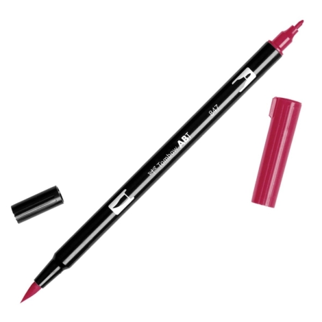 TOMBOW ABT DUAL BRUSH PENS CRIMSON - 847