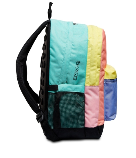 ZAINO DOPPIO SCOMPARTO FEDEZ X SEVEN - ECO MATERIAL - 2 COLORI