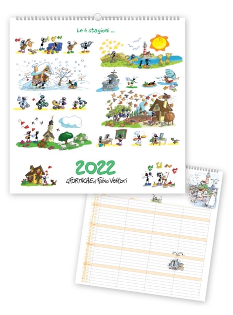 CALENDARIO FAMIGLIA 2022 LE FORMICHE DI FABIO VETTORI