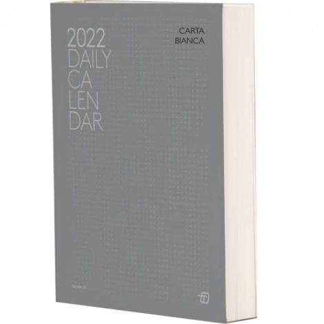 RICAMBIO AGENDA GIORNALIERA 2025 15X21 FASCIATO CARTONCINO GRIGIO - 7040XC