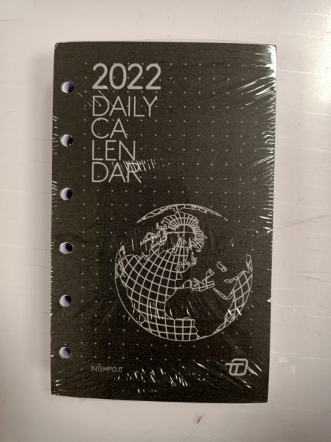RICAMBIO ORGANIZER AGENDA 2022 SETTIMANALE LARGE 15X21 BIANCO - 5035WS21