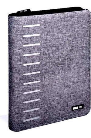 PORTADOCUMENTI PORTABLOCCO CITY TIME A4 GRIGIO