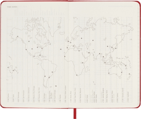 MOLESKINE AGENDA ROSSO SCARLATTO CLASSIC 2022 GIORNALIERA LARGE 13X21 MORBIDA