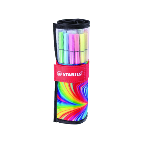 STABILO PEN 68 ROLLERSET ARTY DA 25 COLORI