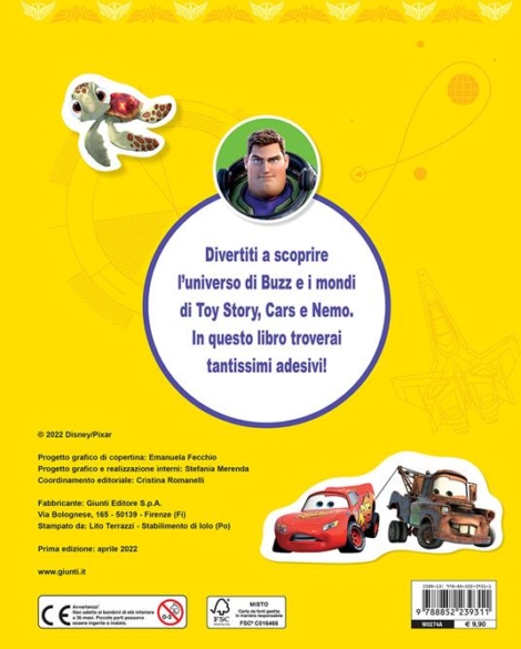SUPER STACCATTACCA - BUZZ LIGHTYEAR E ... ALTRI EROI