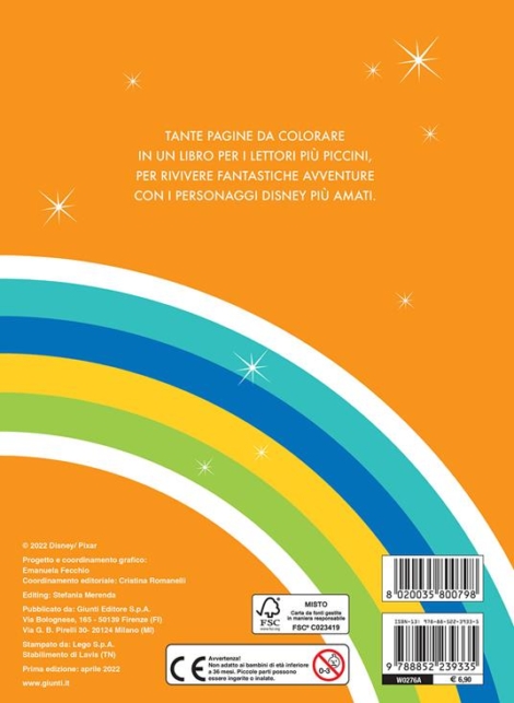 DISNEY SPECIAL COLOR - LA VERA STORIA DI BUZZ