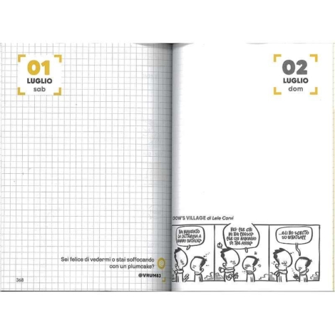 AGENDA 16MESI 2023 COMIX ANIME ATTACCO AI TITANI