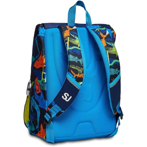 ZAINO ESTENSIBILE BIG SEVEN SJ ANIMALI FLIP 3D BOY