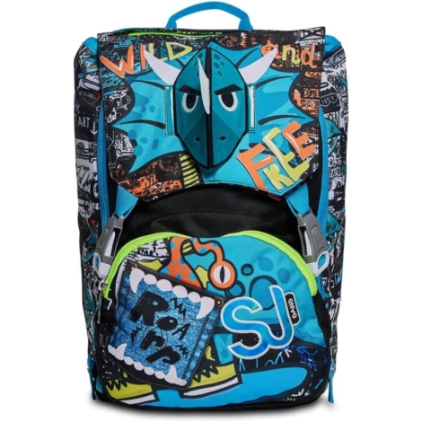 ZAINO ESTENSIBILE BIG SEVEN SJ ANIMAL 3D BOY