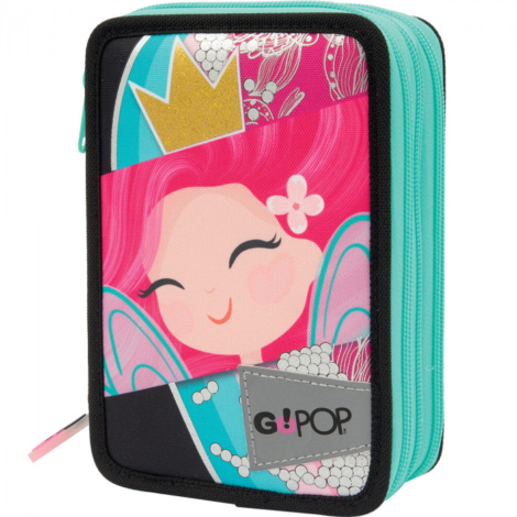 ASTUCCIO 3 ZIP CON CORREDO PRINCESS GOPOP