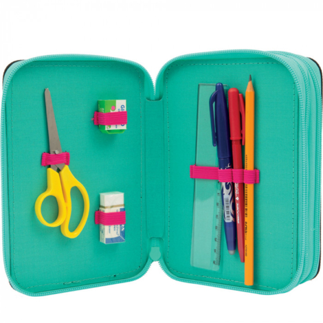 ASTUCCIO 3 ZIP CON CORREDO PRINCESS GOPOP
