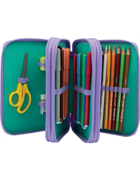 ASTUCCIO 3 ZIP CON CORREDO LOVE GOPOP