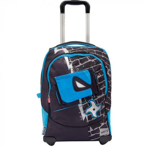 ZAINO TROLLEY GOPOP 2 RUOTE NINJA