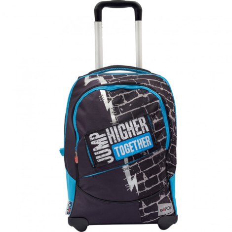 ZAINO TROLLEY GOPOP 2 RUOTE NINJA