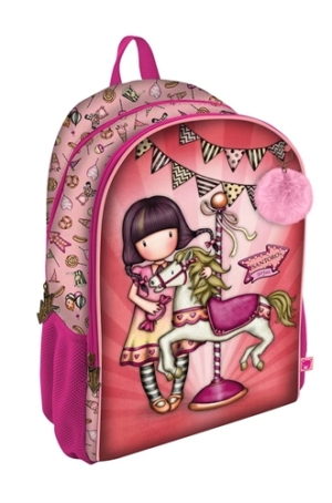 ZAINO SCUOLA 2 CERNIERE SANTORO GORJUSS - CAROUSEL