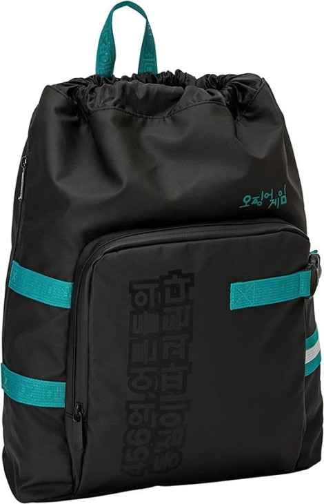 ZAINO CITY BACKPACK SQUID GAME - NERO