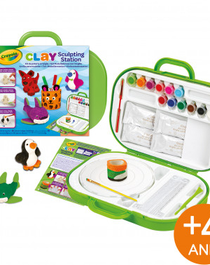 VALIGETTA CREA E MODELLA CON L'ARGILLA - CRAYOLA