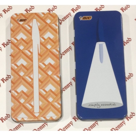 BIC ASTUCCIO IN METALLO CON 20 PENNE A SFERA