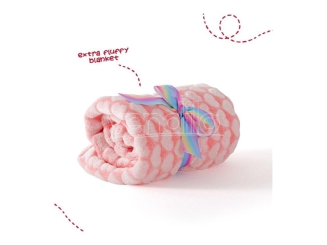 COPERTINA + PELUCHE LILY UNICORN - PERLETTI