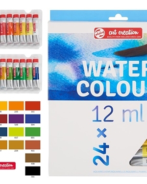 TALENS ART CREATION - SET ACQUERELLI 24 PEZZI 12 ml