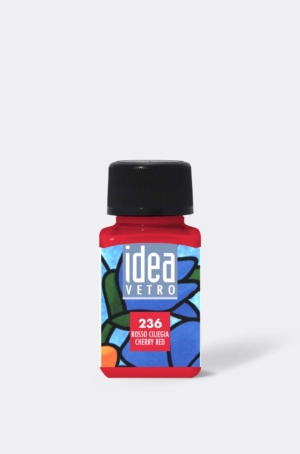 IDEA VETRO 60 ML- 236 ROSSO CILIEGIA