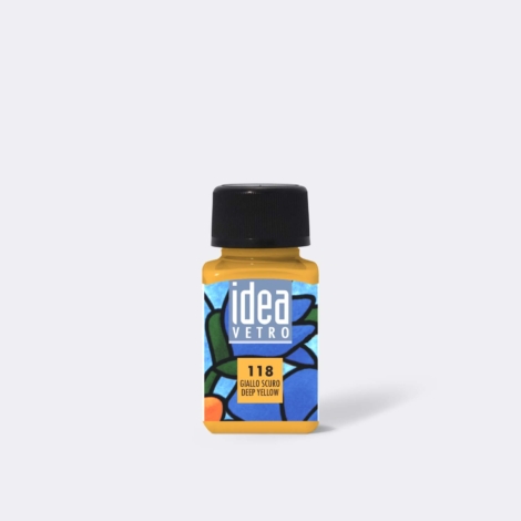 IDEA VETRO 60ML - 118 GIALLO