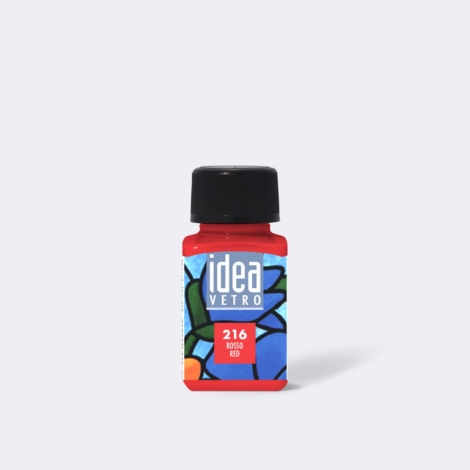 IDEA VETRO 60ML - 216 ROSSO