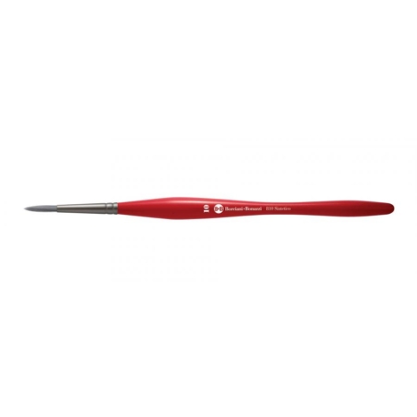 PENNELLO SINTETICO SILVER TONDO MANICO BILANCIATO ANTI-ROLLING S.810 N°16