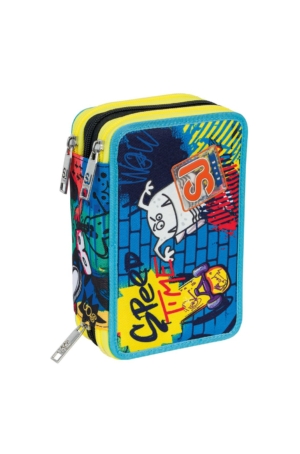 ASTUCCIO 3 ZIP SJ GANG CRITTY BOY