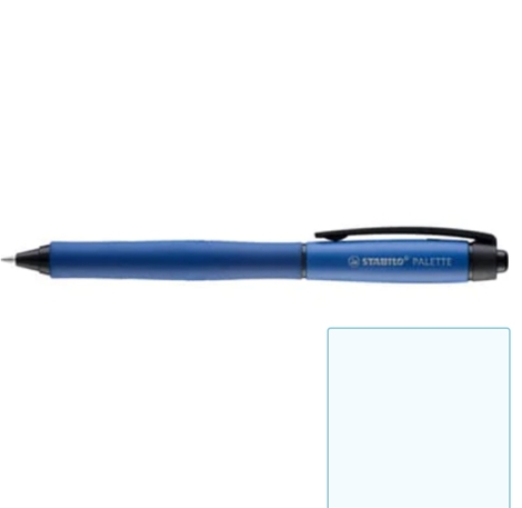 STABILO - PENNA ROLLER A SCATTO PALETTE TRATTO F 0,4 mm BLU