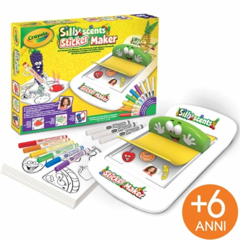 CRAYOLA - LABORATORIO DEGLI ADESIVI SILLY SCENTS