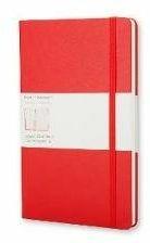 MOLESKINE SQUARED NOTEBOOK CARNET QUADRILLE' - ROSSO