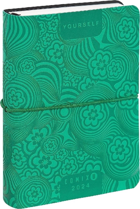 AGENDA 16 MESI 2023-2024  MINI COMIX U YOURSELF SPECIAL EDITION VERDE SMERALDO