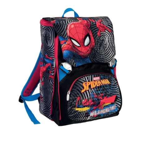 ZAINO SCUOLA SEVEN SDOPPIABILE BIG SPIDER-MAN THE GREATEST HERO