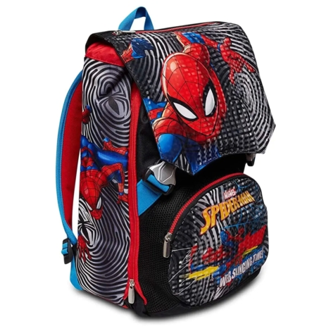 ZAINO SCUOLA SEVEN SDOPPIABILE BIG SPIDER-MAN THE GREATEST HERO