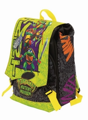 ZAINO SCUOLA ESTENSILIBE TARTARUGHE NINJA