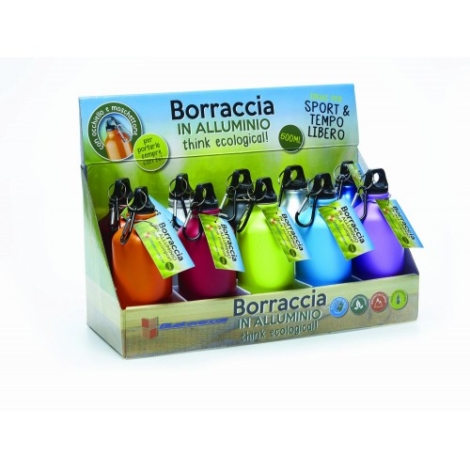 BORRAACCIA TERMICA 500 ML IN ACCIAIO INOX