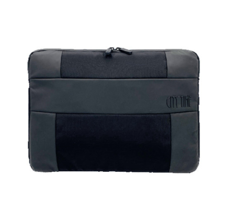 PORTACOMPUTER 15.6" SLEEVE SHUTTLE CITY TIME NERO