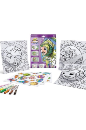 SET ATTIVITA' 3D CRAYOLA POPS - SPAZIO