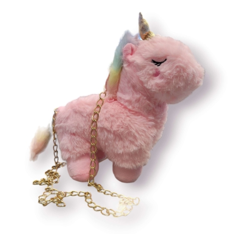 TRACOLLINA PELUCHE PINK UNICORN - PELETTI