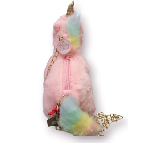 TRACOLLINA PELUCHE PINK UNICORN - PELETTI