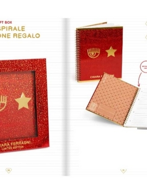QUADERNO SPIRALATO A5 CHIARA FERRAGNI LIMITED EDITION