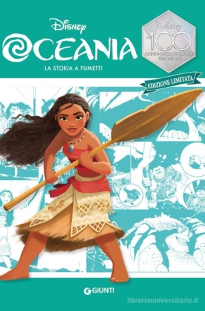 OCEANIA, LA STORIA A FUMETTI - DISNEY 100